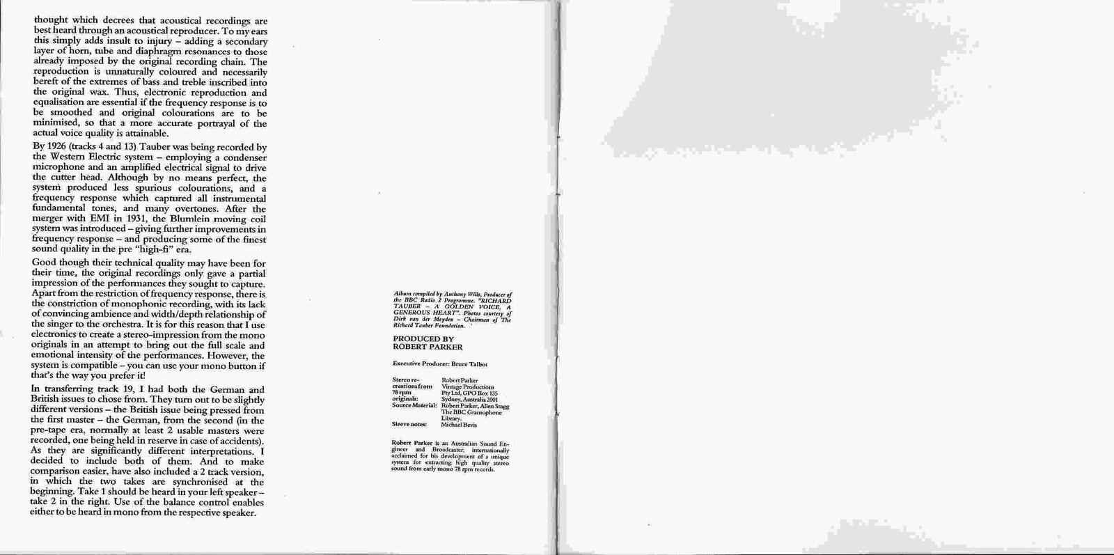 Middle of cover of RPCD 858